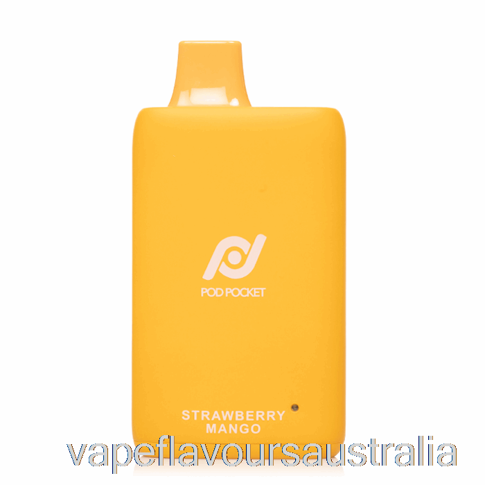 Vape Flavours Australia Pod Pocket 7500 Disposable Strawberry Mango